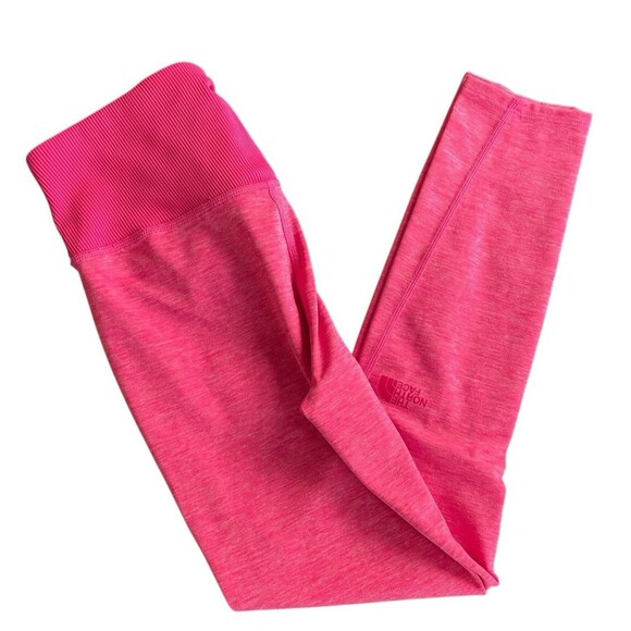 NWT North Face‎ Dune Sky 7/8 Fitted Moisture Wick Leggings Pink Heather Medium - Picture 8 of 12